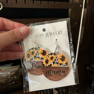 Sunflower Mama Earrings